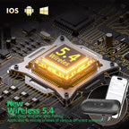 Bluetooth 5.4 Handsfree Speaker Sun Visor Clip Speakerphone Handsfree Car Kit MP3 Music Player Audio Receiver Visor Clip