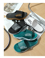 Slippers for men can be worn externally in summer. Trendy bathroom, bathroom, non-skid home, indoor, and home sandals for men