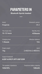 Handsfree YYK 530 Business Earbuds Single Wireless Car Driving Earphone Ear Hook Sport Headset  earphones