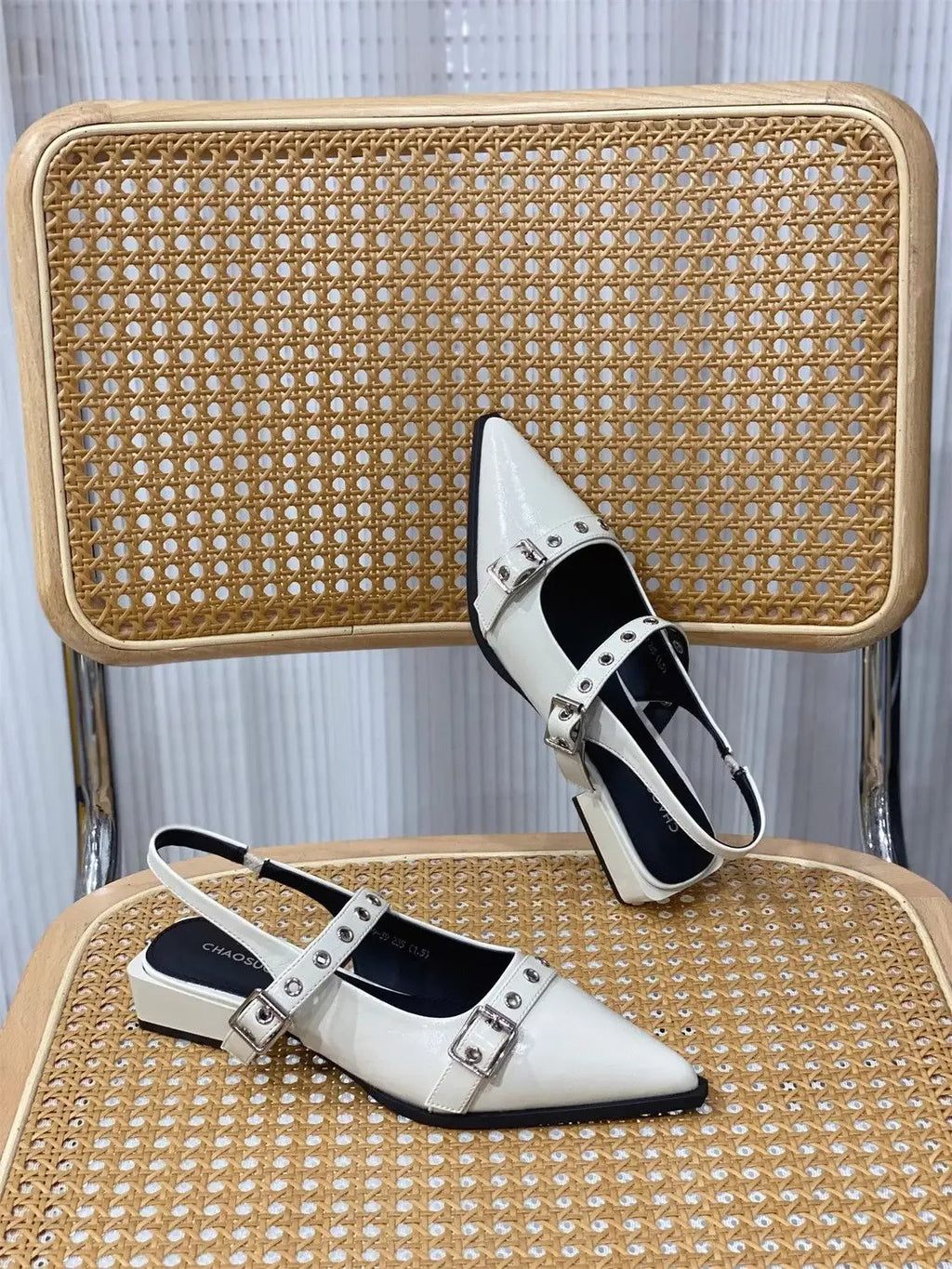 Sandals for Women Pointed Toe Daily Woman Shoes With Low Heels Summer 2024 Comfortable Trending Anti Slip Hot The Best Or Trend