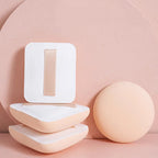 20pcs Soft Thick Powder Puff Powder Liquid Cosmetics Puff Makeup Puffs Wet Dry Use Concealer Foundation Sponge Cushions Tool