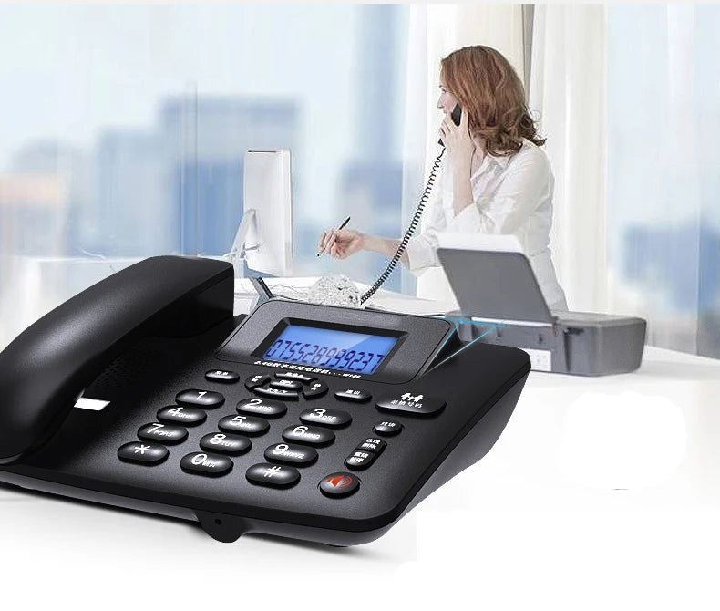 Wireless Telephone 1-4 handstes cordless Answering Machine 2.4G Corded Phone Handset office home hotel Long Range table phone