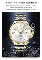 OLEVS 2906 Couple Watch Original Roman Scale Diamond Dial Luxury Quartz Watch For Men Women Rhombus Strap Waterproof Hand Clock