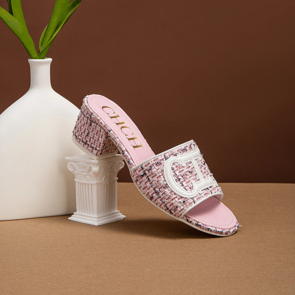 Women's Slippers 2024 New Brand Fabric Low Heel Sandals Outdoor Business Commuter Women's Shoes