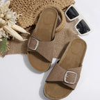 Womens Slippers 2024 European American Summer Non Slip Needle Buckle Flip Flops Big Size 35-43 Women's Sandals Woman Flat Shoes