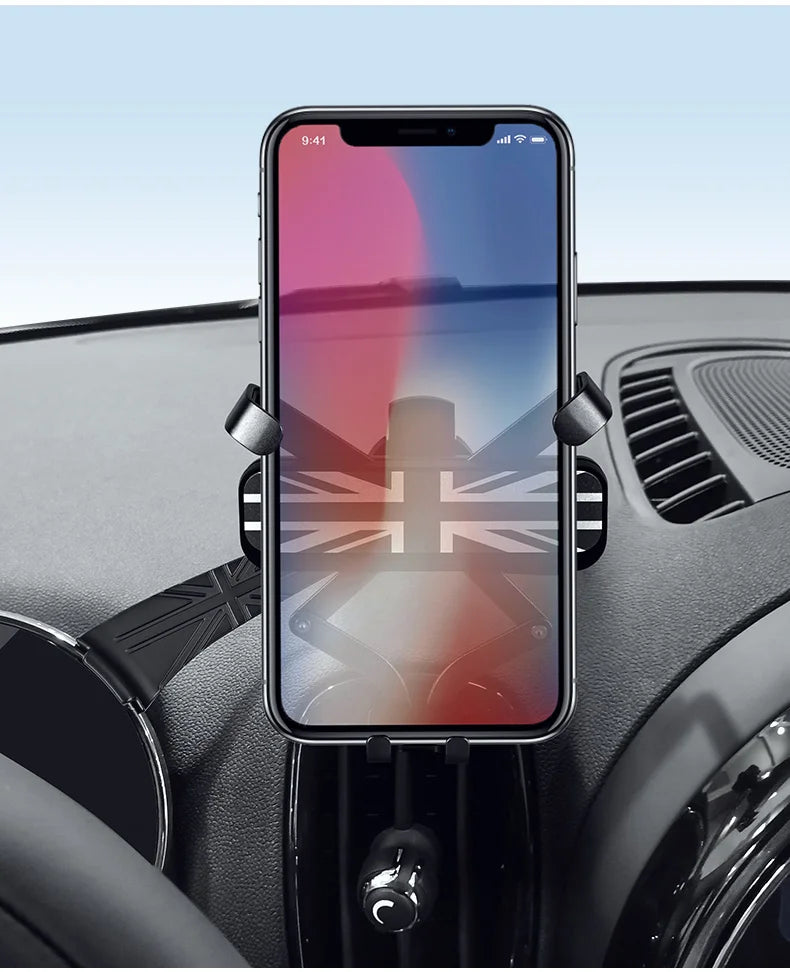 Mobile Phone Holder Car Accessories Bracket For MINI COOPER F56 F57 F55 F54 F60 Countryman Clubman LCD Mount GPS Support Gravity