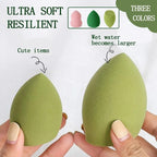 3 cosmetic sponge sets, cosmetic egg, dry and wet, cosmetic sponge for liquid foundation, honey powder and foundation make-up