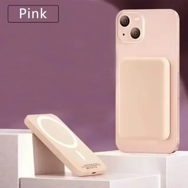 New Magnetic Wireless Power Bank 10000mAh for iPhone 12 13 14 15 Pro Max Portable Charger External Auxiliary Battery Pack