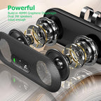 Bluetooth 5.4 Handsfree Speaker Sun Visor Clip Speakerphone Handsfree Car Kit MP3 Music Player Audio Receiver Visor Clip