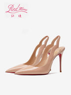 Women heels 2025 New elegant Luxury Brand Pumps woman 2025 High Heels Red Shiny Bottoms sexy Pointed Toe Prom Ladies Shoes Women
