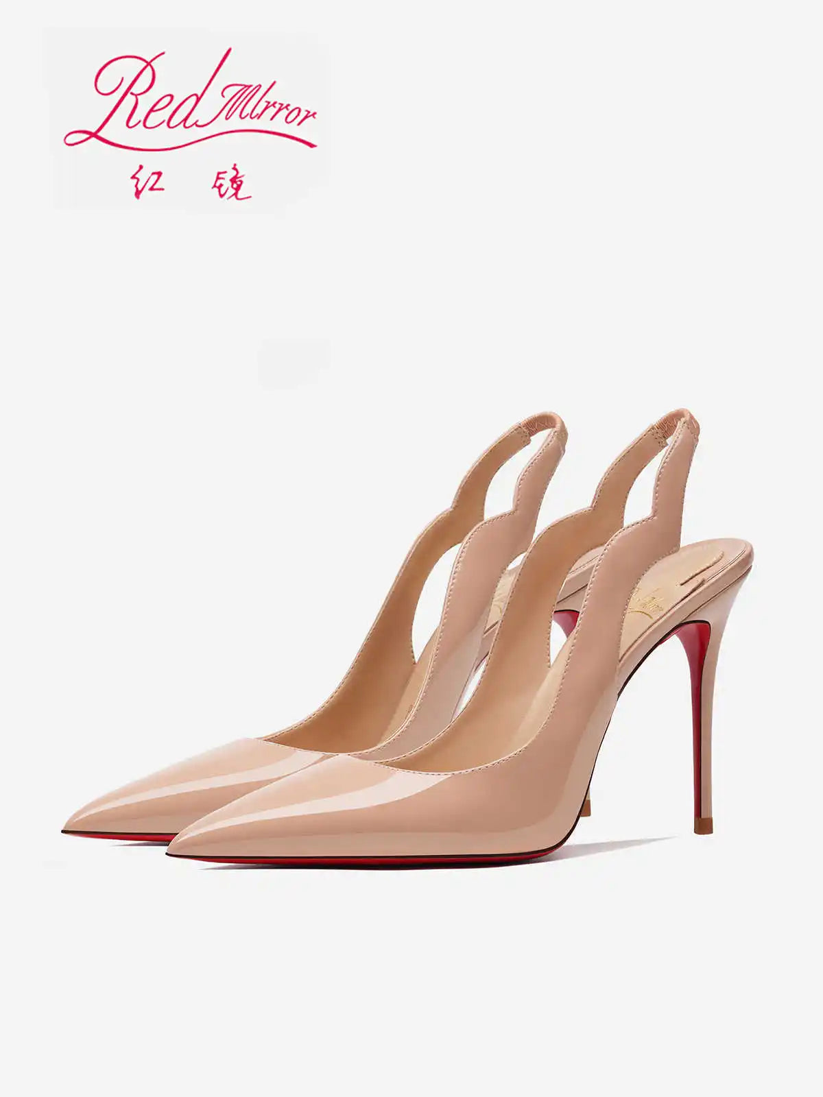 Women heels 2025 New elegant Luxury Brand Pumps woman 2025 High Heels Red Shiny Bottoms sexy Pointed Toe Prom Ladies Shoes Women