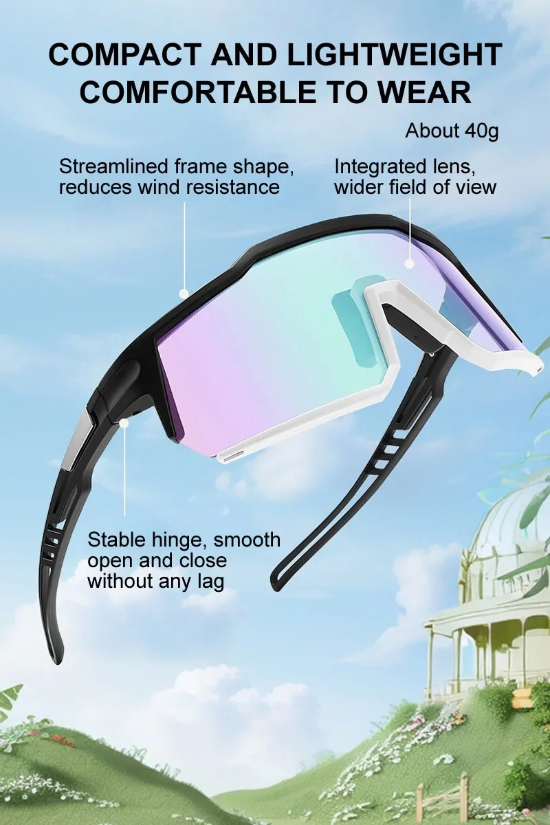 Cycling Sunglasses for Mens Womens Outdoor Activities Bike Sports Baseball Running Fishing Glasses UV Protection