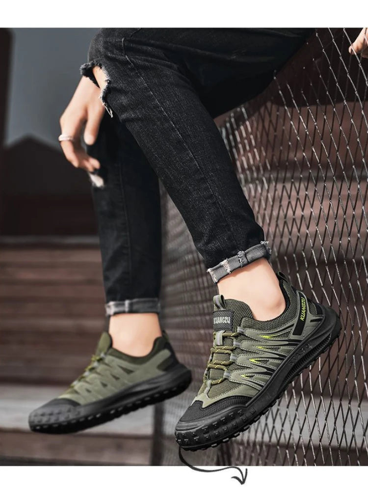 Men's Shoes New Breathable Fashion All-match Anti-slip Wear Sports Leisure Outdoor Sneaker Tenis Hombres Hot Selling