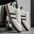 Men's Shoes 2025 Trend Casual Sneakers Comfortable Lace-up Flats Tennis Shoes Breathable Comfortable Walking Joggingshoes