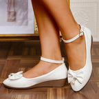 Women Flats Shoes Elegant Wedges Heeled Loafers Shoes for Women Fashion Soft Comfortable Shallow Women Shoes Zapatos De Mujer