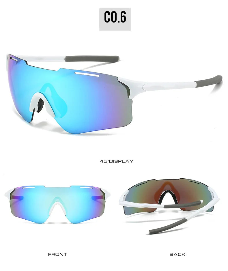 Cycling Sunglasses Men Women Sun Glasses For Mirror Lens Road Riding Bike Sport Glasses Fishing Running Eyewear UV400