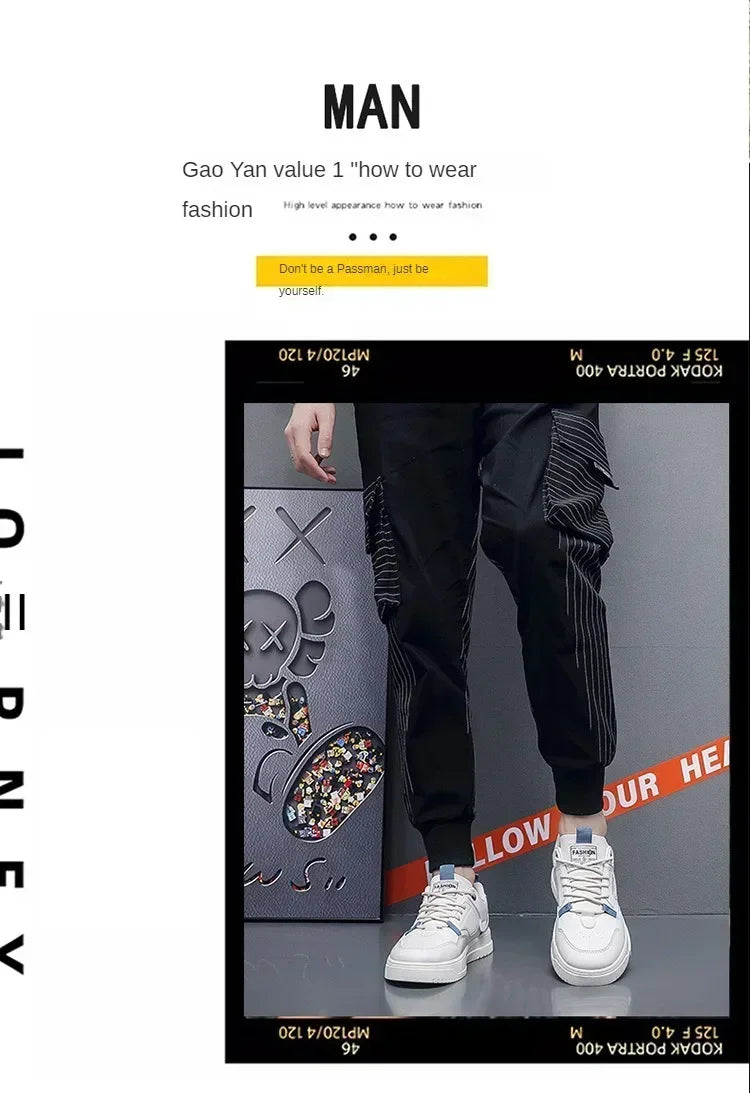 Men's shoes 2025 summer new breathable white shoes men's trendy and versatile thick soled sports board shoes trendy shoes