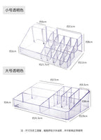 Makeup Organizer Office Organizer Box Cosmetic Plastic Storage Box Desk Bathroom Cosmetic Storage Case