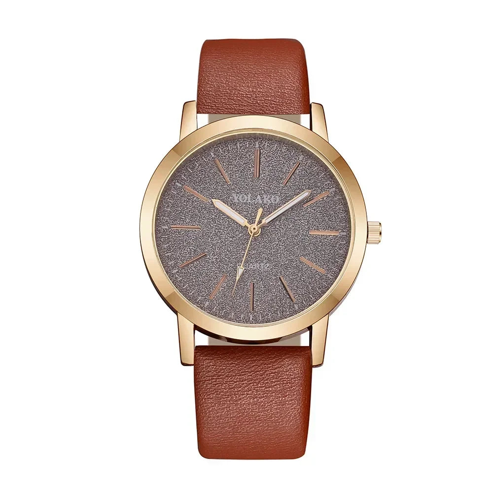 Women Watches Brand Luxury Fashion Ladies Watch Leather Watch Women Female Quartz Wristwatches Montre Femme Reloj Mujer