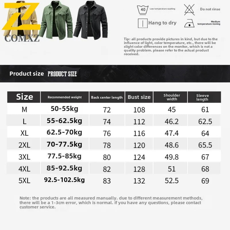 Men's Long Sleeved Shirt Comfortable Breathable Elastic Fashionable Versatile Workwear Shirt Outdoor Hiking and Commuting Shirt