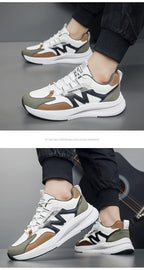 Men's Shoes,Lightweight and Fashionable Sports Shoes with Soft Soles for Casual Wear, Anti-slip and Durable Running Sports Shoes