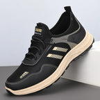 Flat Shoes for Men, Non-Slip Soft Soles, Comfortable Dad Shoes for Middle-Aged and Elderly People, Walking Shoes for Men, Spring and Autum New Casual Shoes