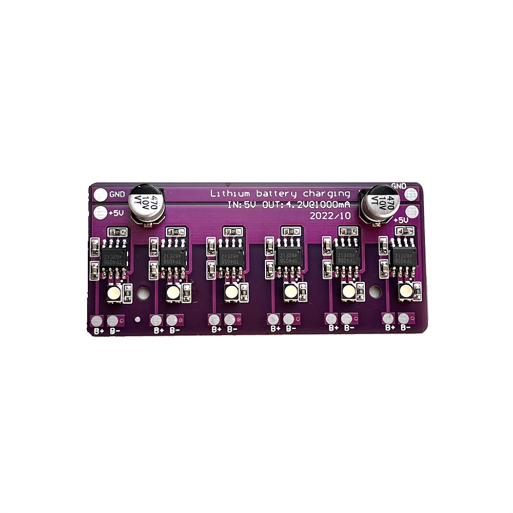 Charging Module PCB Circuit Board Charger Array 5V Input For 18650 4.2V Lithium Battery Electric Scooter Accessories