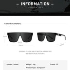 2024 Brand New Fishing Sunglasses Men Women Square Glasses Outdoor Sport Eyewear Driving Shades Male Sun Goggles