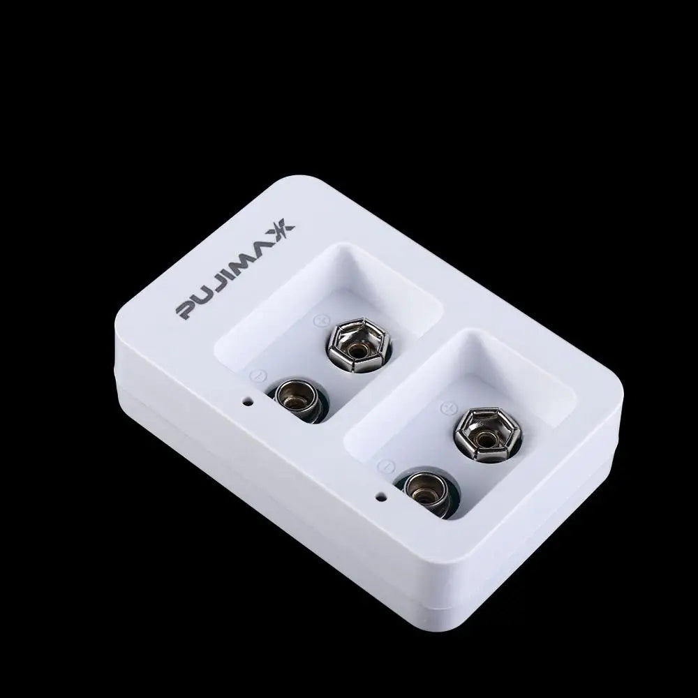 Charger Adapter Lithium Battery Charger 2 Slots Battery Charger USB Charger 9V Battery Charger Rechargeable Batteries Charger