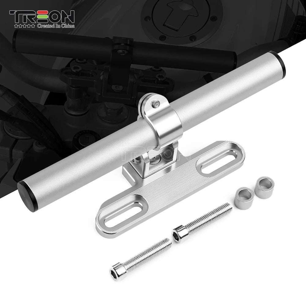 For CFMOTO CF Moto 800MT 800 MT MT800 2021 2022 Motorcycle Accessories Mobile Phone GPS Plate Bracket Supporter Holder Bar