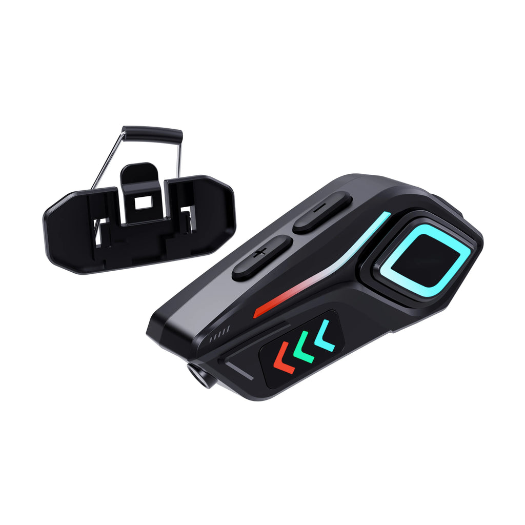 Hands-Free Music Riding Waterproof Noise Cancelling Bluetooth Motorcycle Intercom Helmet Headset