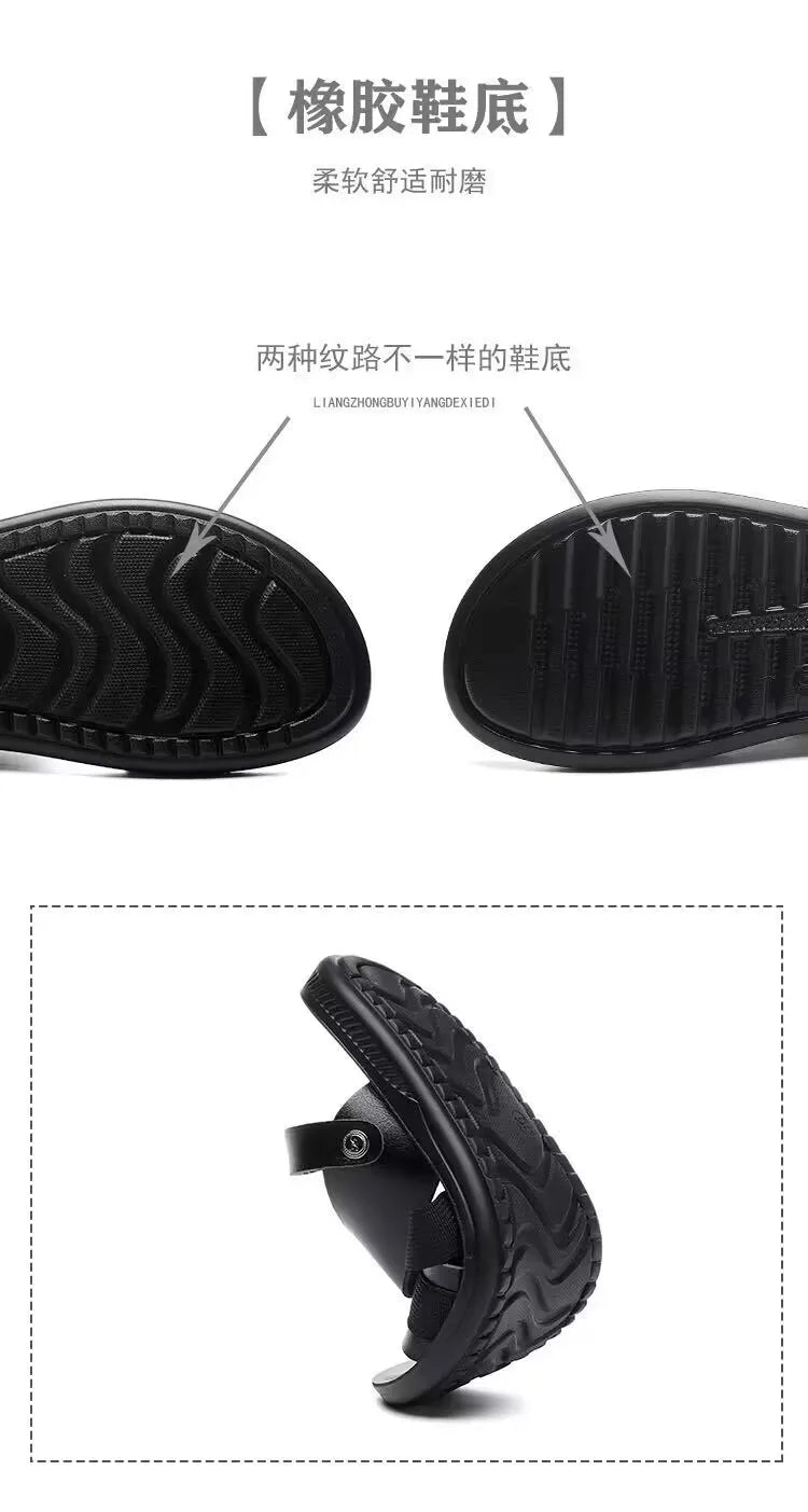Men's Sandals 2025 Summer Male Beach Shoes Men High Quality Breathable Casual Sandals Fashion Outdoor Slippers Sandals 37-46