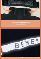 Winter Motorcycle Riding Coldproof Clothing Winter Fashion Waist Designwarm Cotton Jumpsuit,thickened Waterproof Snowmobile Suit