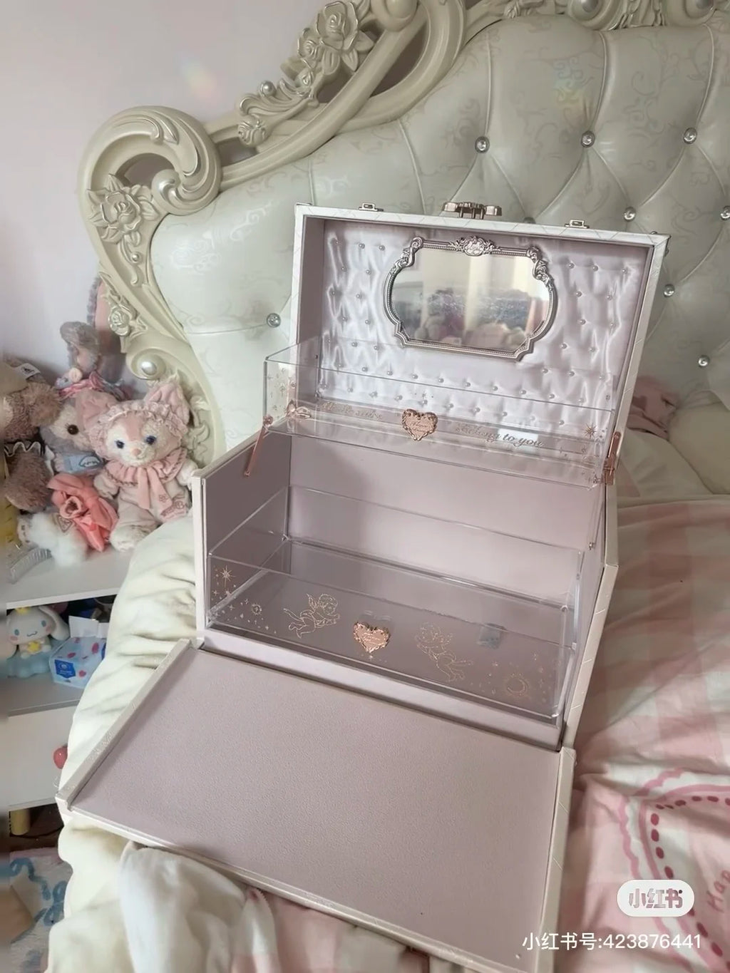 Flower Knows ledge Midsummer Night Storage Box Cosmetics Storage Cabinet