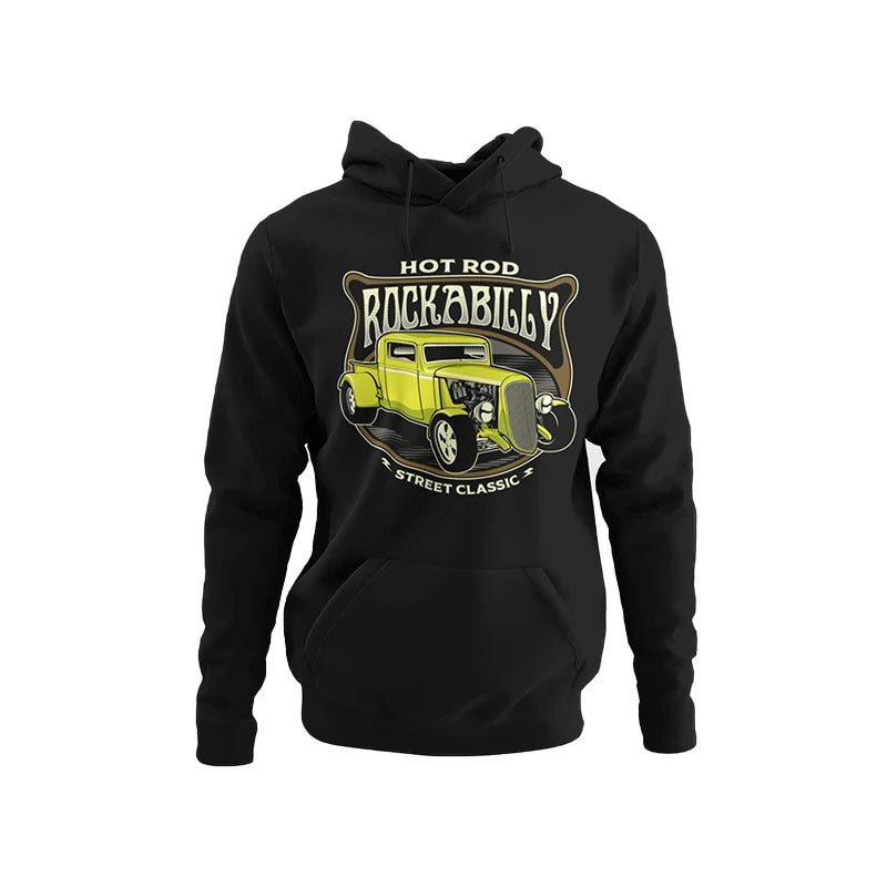 Winter Men  Motorcycle Riding Long-sleeved Sweatshirt Personalized Graphic Print Women Street Hooded Sweatshirt Trendy Top