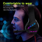 Headphones 3.5mm Wired Gaming Headset Earphones Music For PS4 Play Station 4 Game PC Chat computer With Microphone