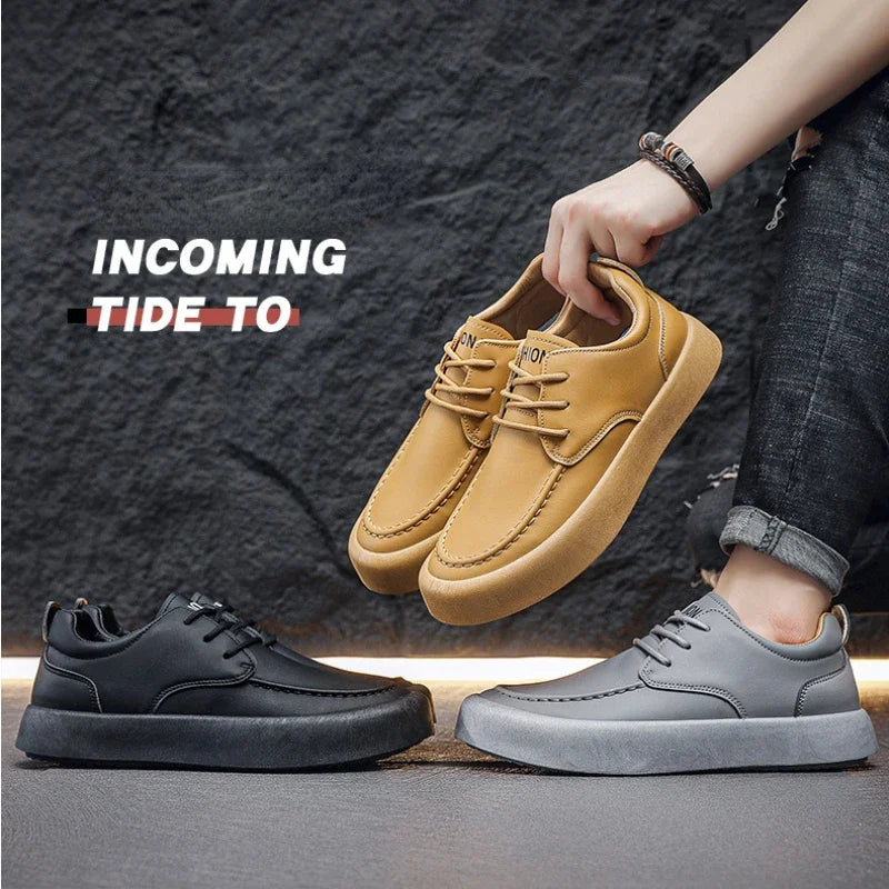 Men Shoes Luxury Platform Casual Sneakers Men Fashion Non Slip Running Shoes Outdoor High Quality Men Walking Shoe tenis hombres