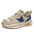 Men's Shoes 2025 Spring New Casual Versatile Comfortable Fashion Trend Niche Non-slip Wear-Resistant Retro Sneakers