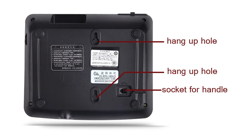 Wireless Telephone 1-4 handstes cordless Answering Machine 2.4G Corded Phone Handset office home hotel Long Range table phone