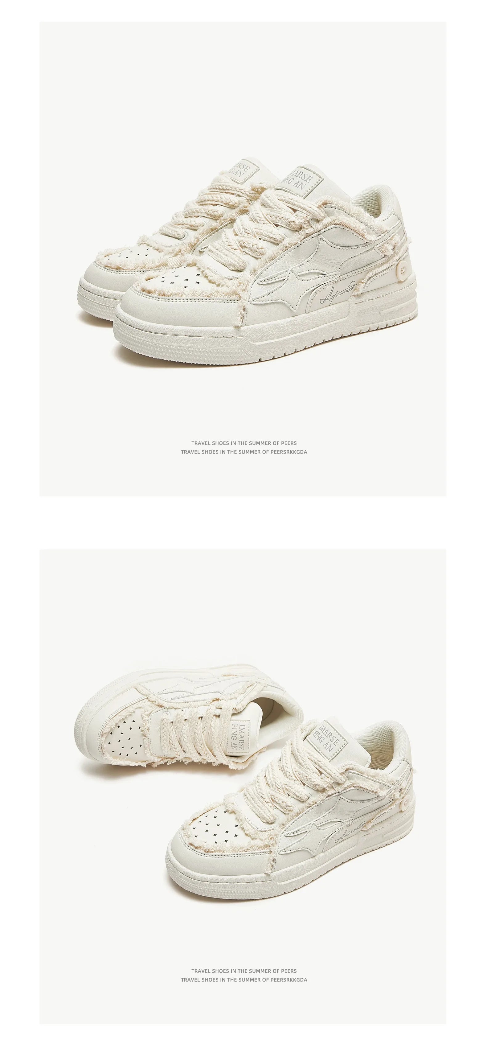 Women Shoes For Men Tennis Retro Fashion Star Shoes White Leather Male Sneakers Couple Outdoor Sport Casual Shoes