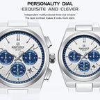 NAVIFORCE Luxury Couple Watches Set - Men's And Women's Fashion Quartz Wristwatches Waterproof Stainless Steel 2025 New Arrival