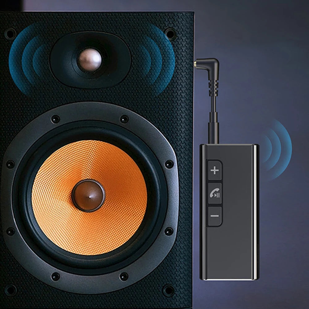 NEW Handsfree Wireless Car Adapter GR13 Bluetooth-compatible Audional Receiver with Digital Display for Headphone Speaker