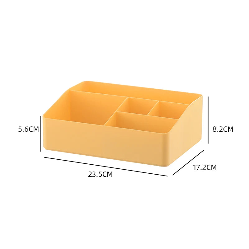 Makeup Organizer for Cosmetics Large Capacity Plastic Storage Container Desktop Organizer Boxes Jewelry Office Storage Baskets