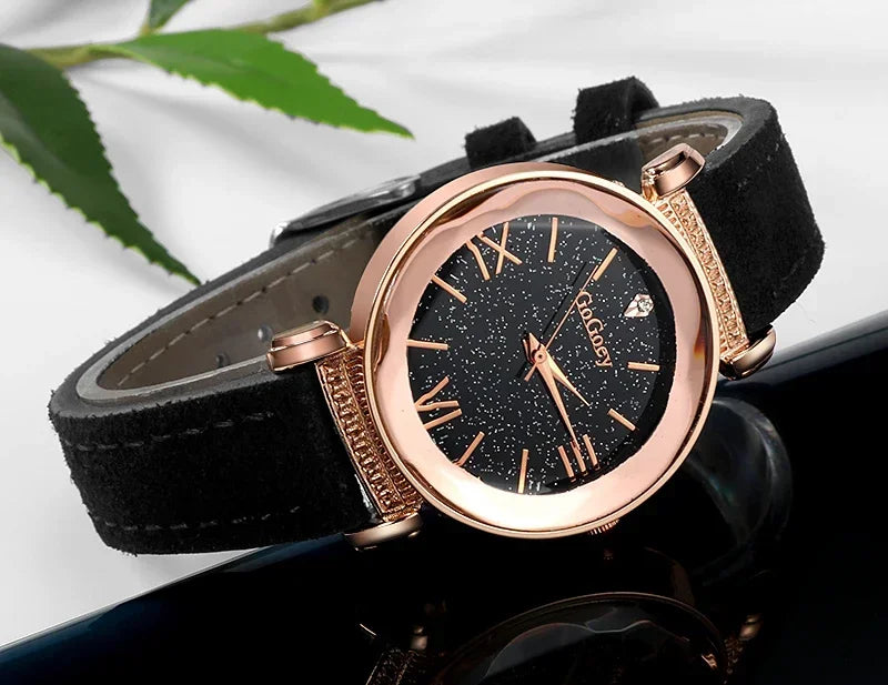 Women Watches Watch for Women Ladies Starry Sky Quartz Wristwatch  Montre Femme Reloj Mujer Horloges Vrouwen Relógio Clocks