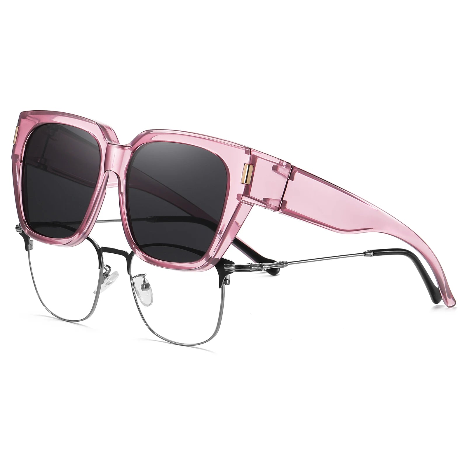 Sunglasses set, anti-glare glasses, polarized sunglasses for myopia, anti-UV sunglasses