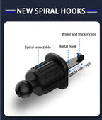 Car Phone Holder Bracket Accessories Interior Auto Air Outlet Cellphone Support Parts Phone Stand Base Fixing Clip