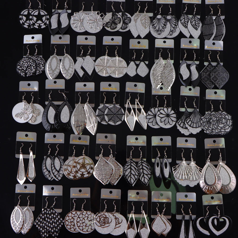 10Pairs/Lot Fashionable Women's Stainless Steel Earrings, Daily Jewelry Accessories Gifted To Friends, Randomly Shipped