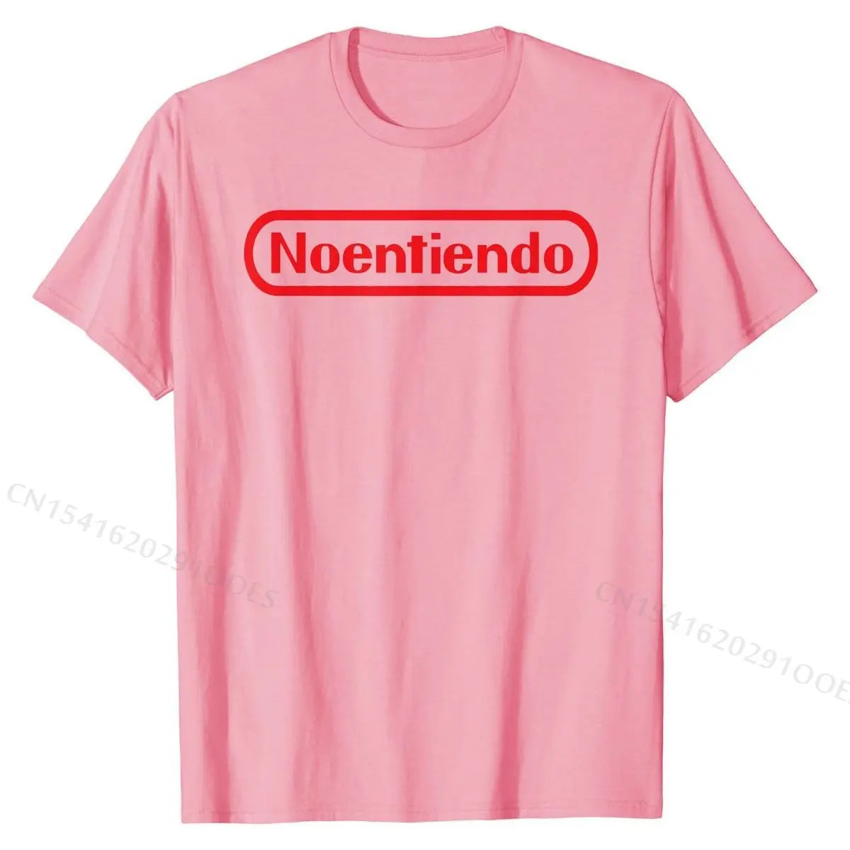 No Entiendo Shirt, Funny Gamer's Shirt For Spanish Speakers T Shirts Casual On Sale Cotton Tops Shirts Camisa for Men