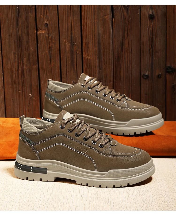 Men's shoes four seasons soft-soled non-slip casual shoes outdoor youth walking shoes fashion student sports shoes tooling shoes