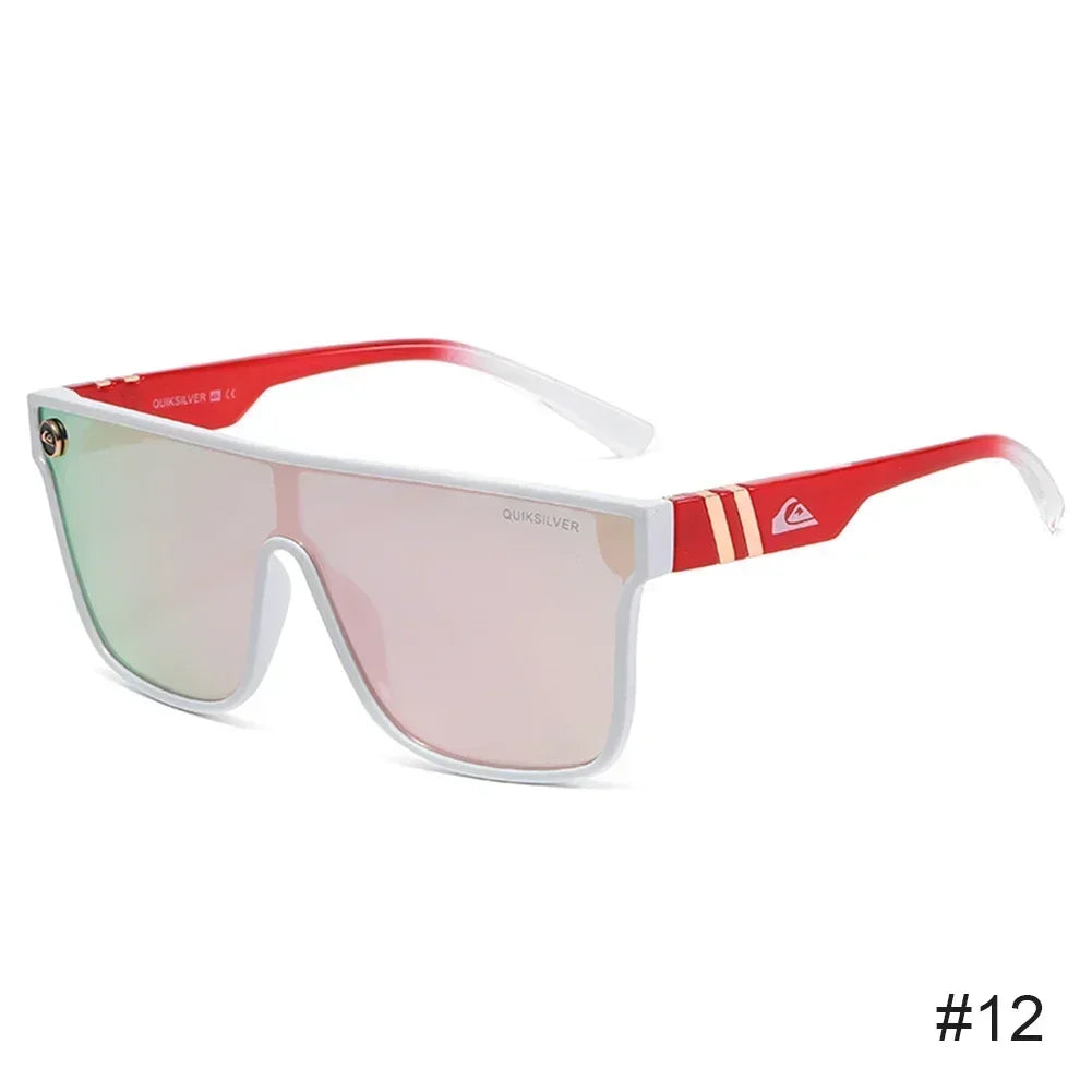 Fashion Sunglasses Men Women Outdoor Large Frame Oversized Sports Goggle Wholesale Beach Sun Glasses Colorful Uv400